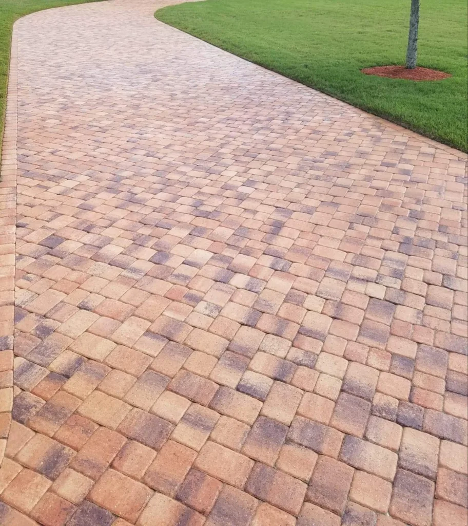 Perfectly sealed and clean driveway. Good thing they called UBA's Driveway Cleaning Teams! Sealant Services